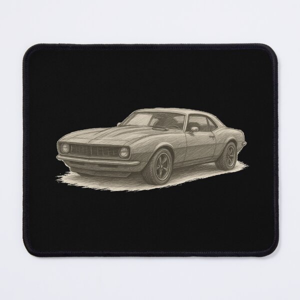 Item preview, Classic Muscle Car Sketch gifts for fan automotive gifts for boyfriend designed and sold by zuzzelek44.