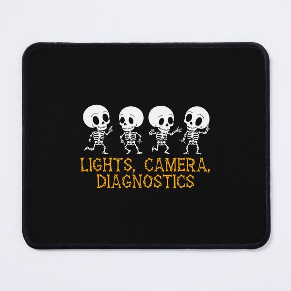 Item preview, Lights Camera Diagnostics Funny Radiographer Humor designed and sold by BrandyMegan.