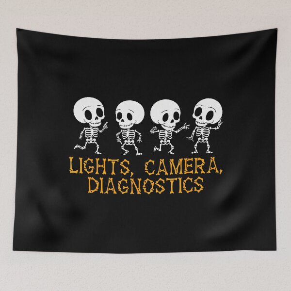 Item preview, Lights Camera Diagnostics Funny Radiographer Humor designed and sold by BrandyMegan.