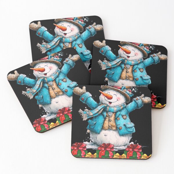 Item preview, Happy snowman and his gifts  designed and sold by Palmtree94.