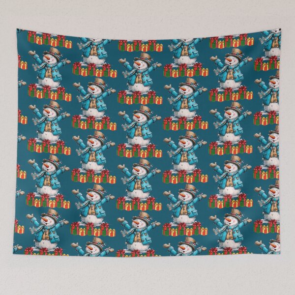 Item preview, Happy snowman and his gifts  designed and sold by Palmtree94.