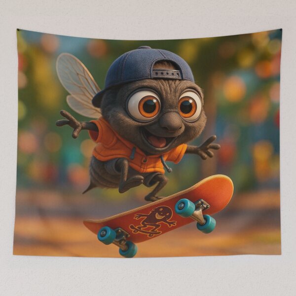 Item preview, Skater Horsefly designed and sold by Sillytoe.