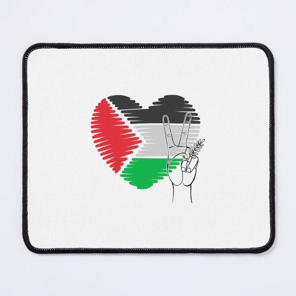 Item preview, Gaza Peace Free Palestine | V Hand Peace Symbol | Stop Genocide designed and sold by Amazing Arts Designs.