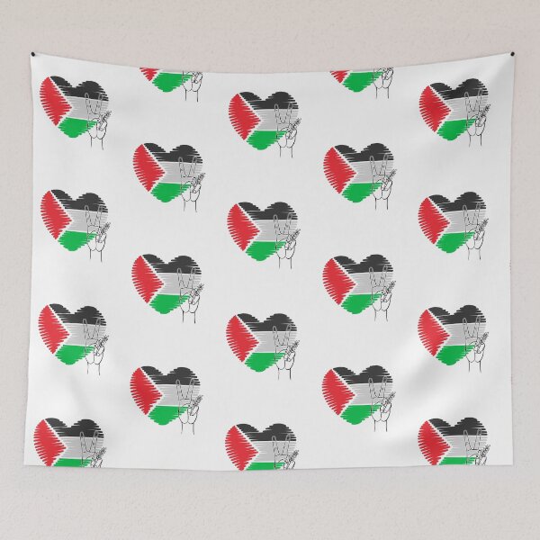 Item preview, Gaza Peace Free Palestine | V Hand Peace Symbol | Stop Genocide designed and sold by Amazing Arts Designs.