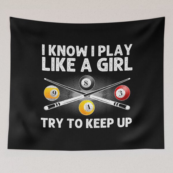 Item preview, Funny Pool Girls Billiards Pool Player designed and sold by BrandyMegan.