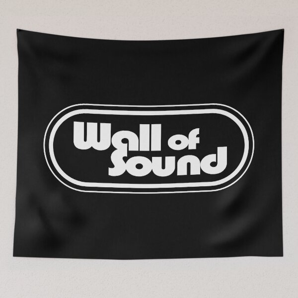 Item preview, Wall of Sound Retro Logo designed and sold by TheDisloyalists.