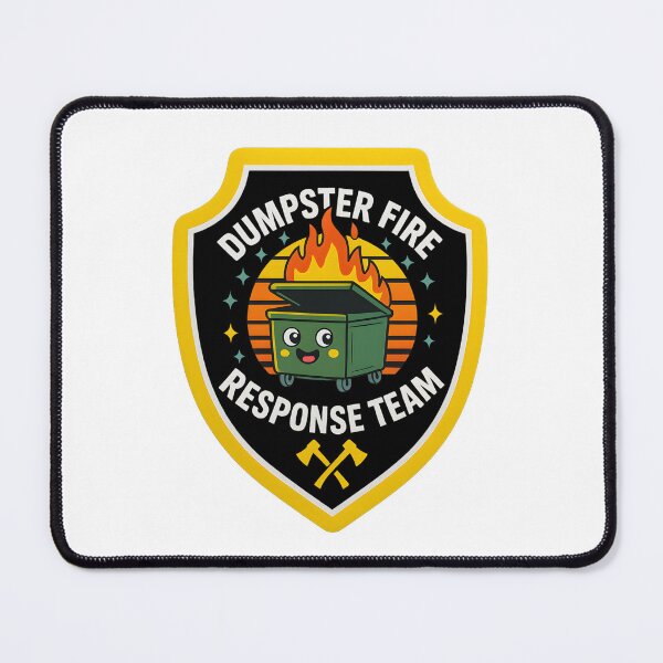 Item preview, Dumpster Fire Response Team designed and sold by stephenflashart.