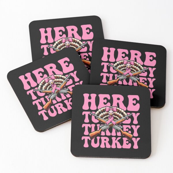 Item preview, Here Turkey Turkey Turkey Hunting Turkey Hunter Girl Mom designed and sold by KristinDebra.