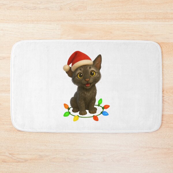 Item preview, Christmas Lykoi Cat designed and sold by Sillytoe.