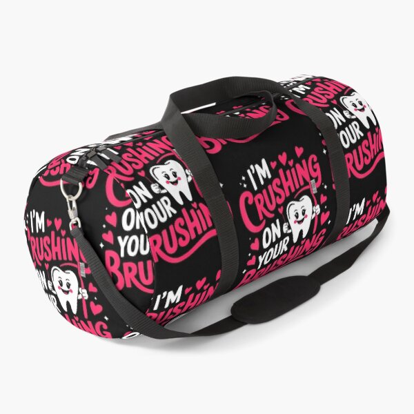 Item preview, I'M Crushing On Your Brushing Funny Dental Valentine's Day designed and sold by BeverlyBrenda.