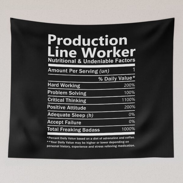 Item preview, Production Line Worker designed and sold by hzibfldecjq42.