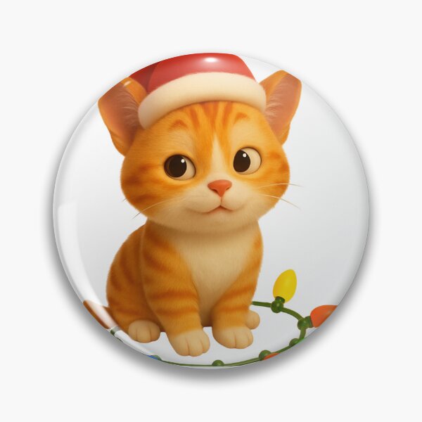 Item preview, Christmas Manx Cat designed and sold by Sillytoe.