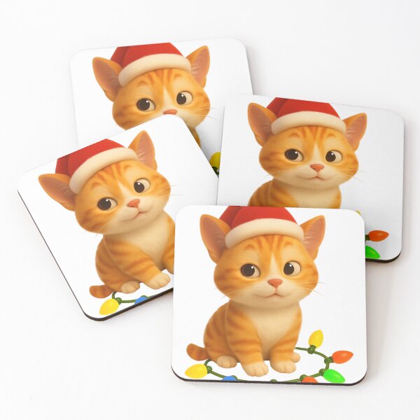 Item preview, Christmas Manx Cat designed and sold by Sillytoe.