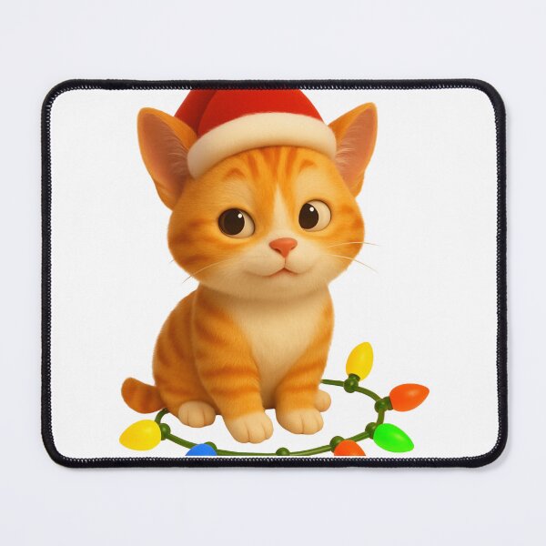 Item preview, Christmas Manx Cat designed and sold by Sillytoe.