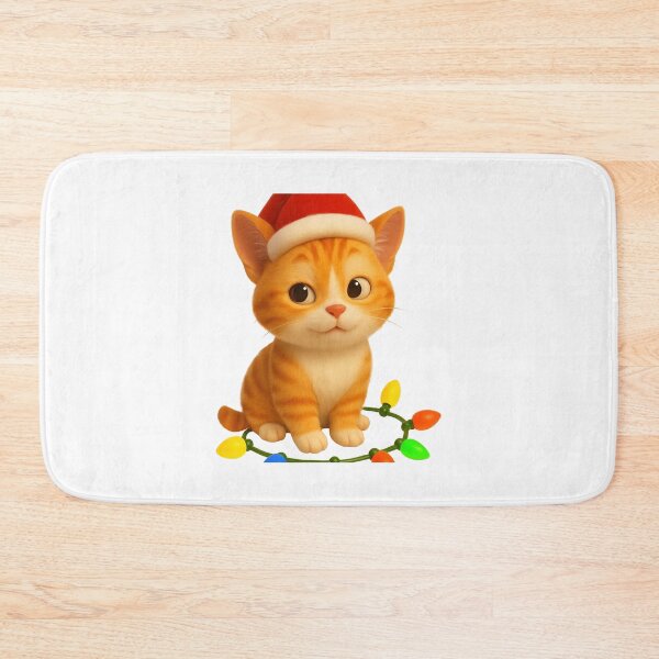 Item preview, Christmas Manx Cat designed and sold by Sillytoe.