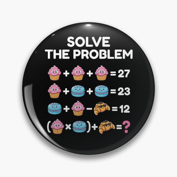 Item preview, Solve The Problem 67 Kawaii Cupcake Logic Game designed and sold by Betsytiptoe.