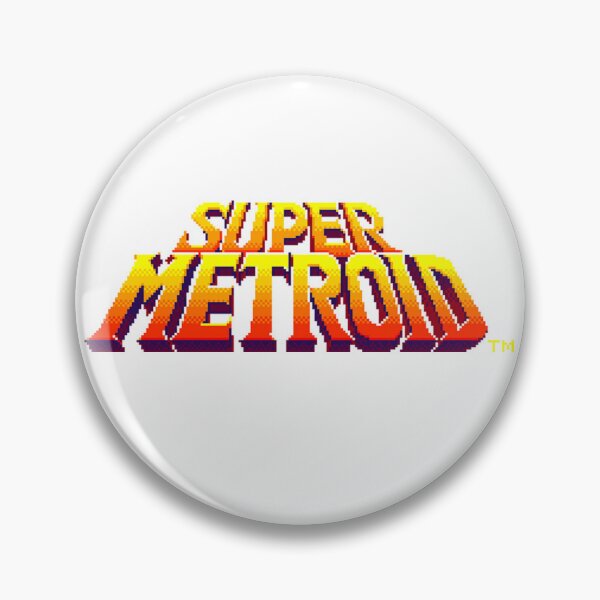 Item preview, Metroid Retro logo designed and sold by RetroGameArt1.