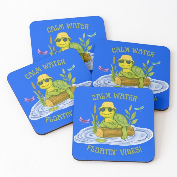 Item preview, CALM WATER FLOATIN' VIBES! designed and sold by Brickroad Dsigns.