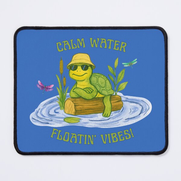 Item preview, CALM WATER FLOATIN' VIBES! designed and sold by Brickroad Dsigns.