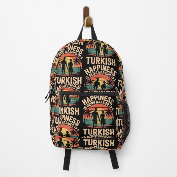 Item preview, Happiness Is Being Married To A Turkish Wife Husband Turkey designed and sold by RuthSheila.