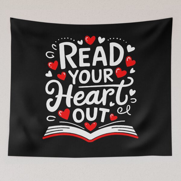 Item preview, Read Your Heart Out Valentines Day Book And Reading Lovers designed and sold by BeverlyBrenda.