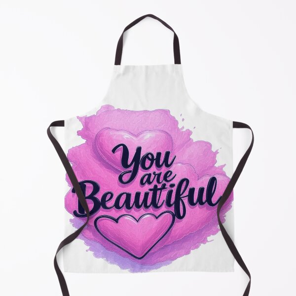 Item preview, You Are Beautiful Pastel Pink Watercolor Cherry Blossom Motivational Sticker Printable Digital Download designed and sold by ARTCREATESHOP.
