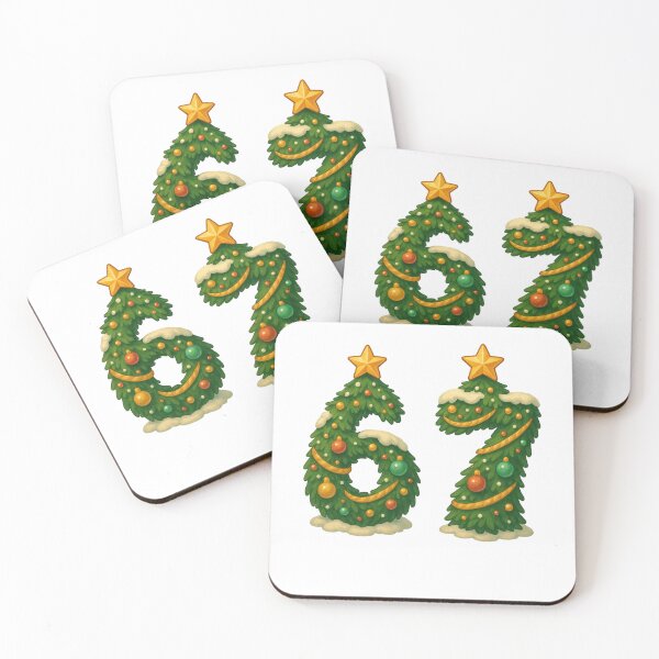 Item preview, 67 Christmas Tree Trend – Cute Holiday Meme Design Inspired by the 6-7 TikTok Trend designed and sold by Ojo de Loca.