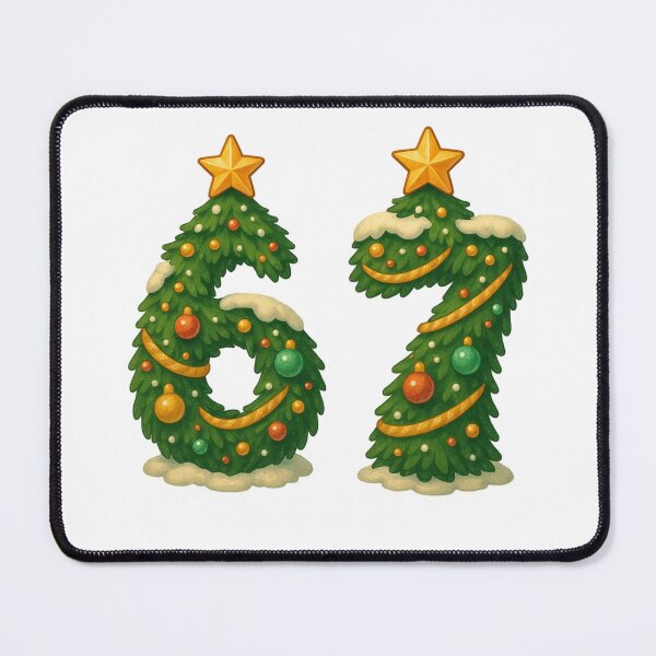 Item preview, 67 Christmas Tree Trend – Cute Holiday Meme Design Inspired by the 6-7 TikTok Trend designed and sold by Ojo de Loca.
