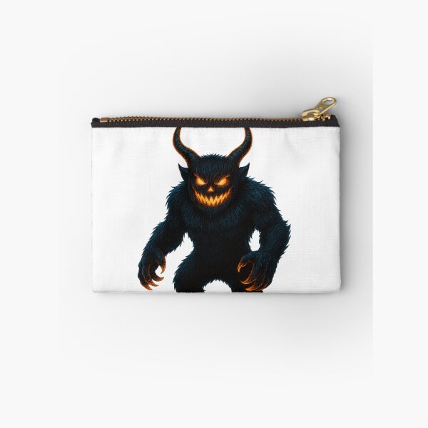 Item preview, Fiery Pumpkin-Faced Furry Demon Beast designed and sold by VivaThread.