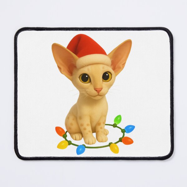 Item preview, Christmas Oriental Cat designed and sold by Sillytoe.