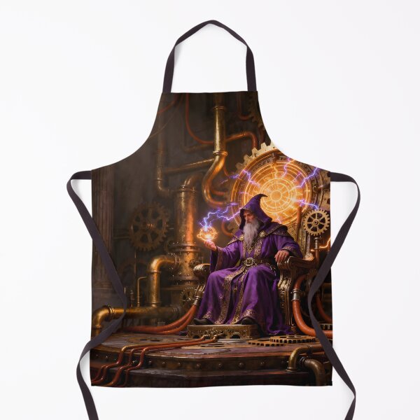 Item preview, Wizard Claims A Thrown and It's Ancient Magic Mechanism. designed and sold by shakespeare1212.