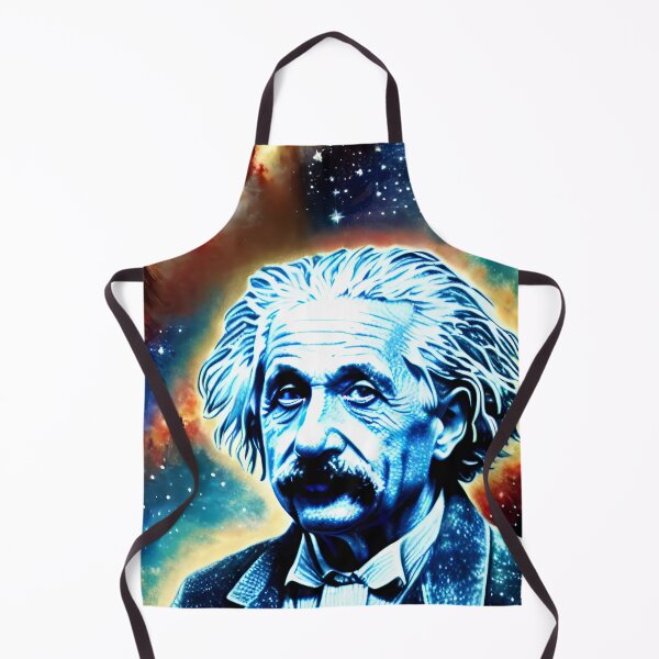 Item preview, Surreal Cosmic Portrait of Albert Einstein Art designed and sold by PinUpPizzazz.
