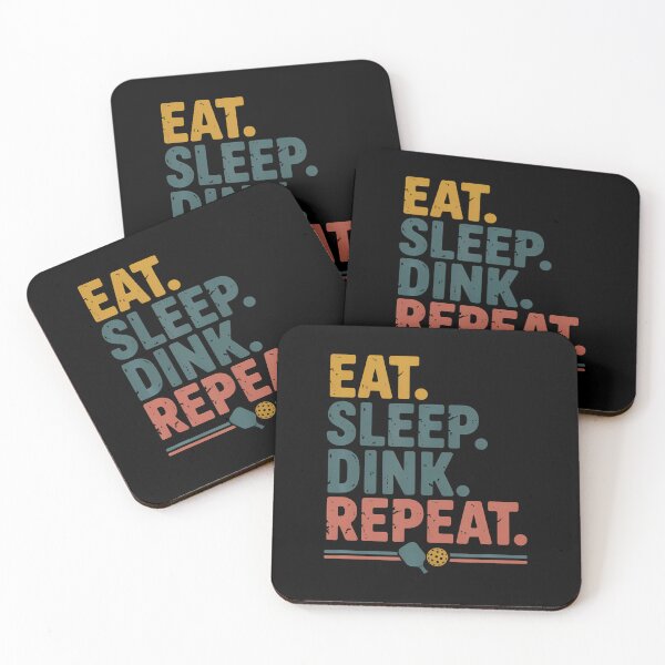 Item preview, Eat Sleep Dink Repeat In Retro 80S Faded designed and sold by BrandyMegan.