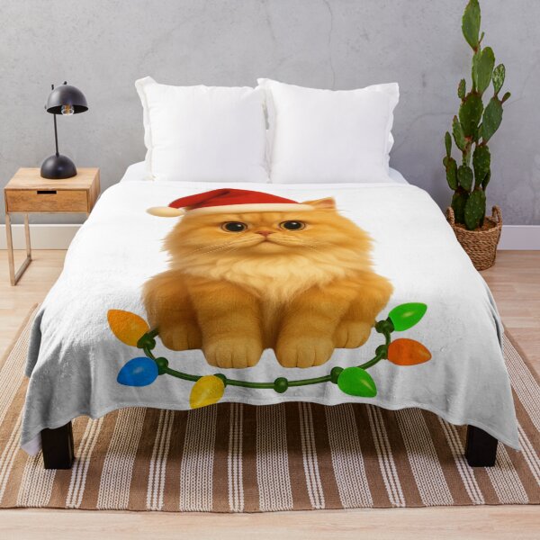 Item preview, Christmas Persian Cat designed and sold by Sillytoe.