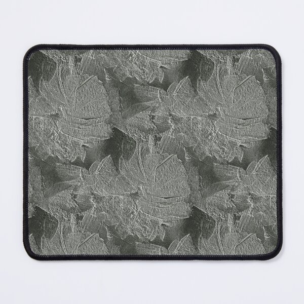Item preview, Embossed Style Floral Abstract Pattern in Gray designed and sold by Artistestella.