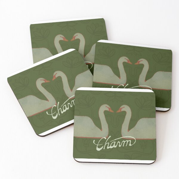 Item preview, Charm Clairo Swan Design designed and sold by amanda gallo.