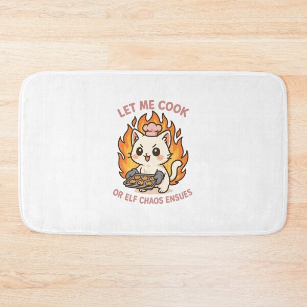 Item preview, Let Me Cook Elf Cat Anime designed and sold by TwillTees.