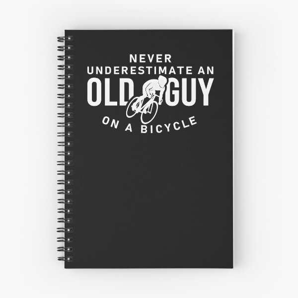 Item preview, Never Underestimate An Old Guy On A Bicycle designed and sold by stephenflashart.