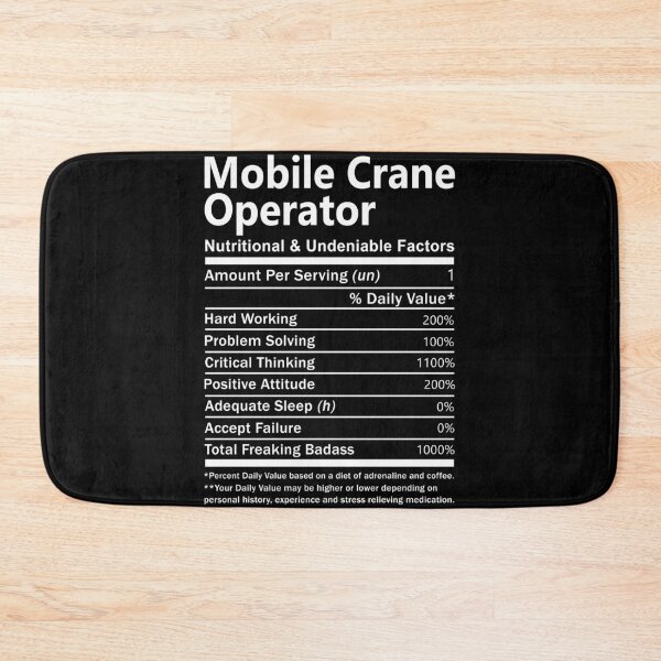 Item preview, Mobile Crane Operator designed and sold by ginawilliams39.