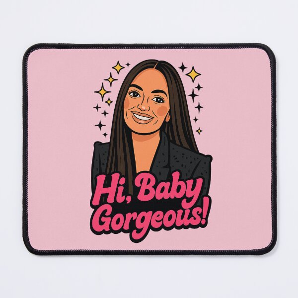 Item preview, “Hi, Baby Gorgeous” – Lisa Barlow Inspired RHOSLC Pop Art designed and sold by GirlyPopped.