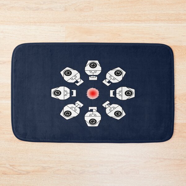 Item preview, The Panopticon Circle - Total Surveillance CCTV Art designed and sold by Dakson Design - Fantasy Art.