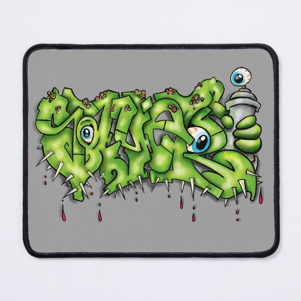 Item preview, Hand Drawn Monster Graffiti lettering by ‘sayer’ designed and sold by Derailed-Drips.