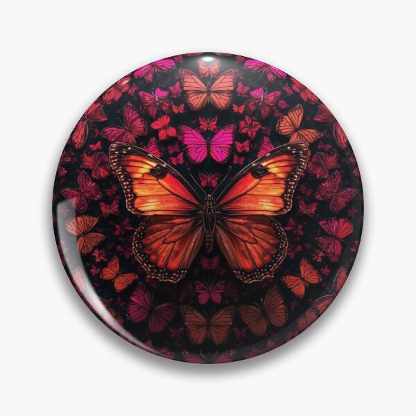 Item preview, Butterflies forming circles designed and sold by Karitza Daniela.