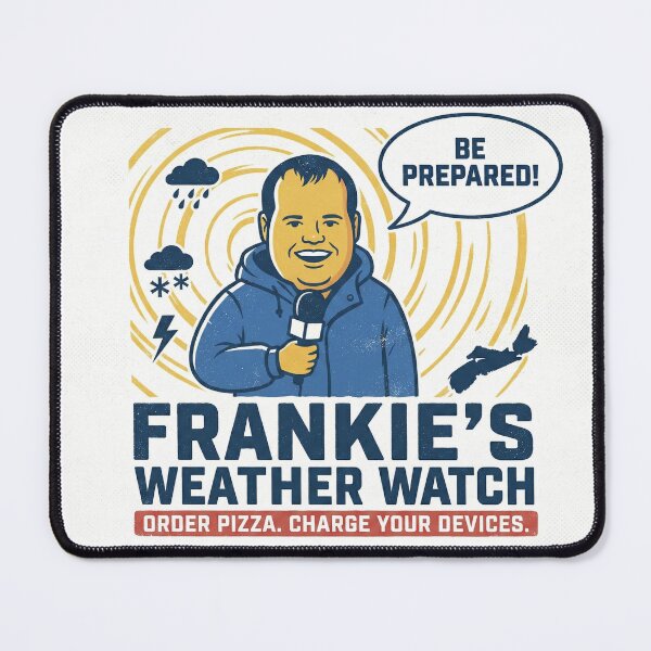 Item preview, Frankie Says Be Prepared - Order Your Pizzas & Chinese Food Weather Quote designed and sold by ELDA-STORE.