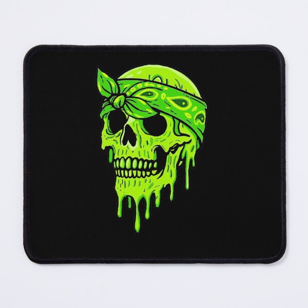 Item preview, Toxic Drip Skull designed and sold by WOLFOFODIN87.