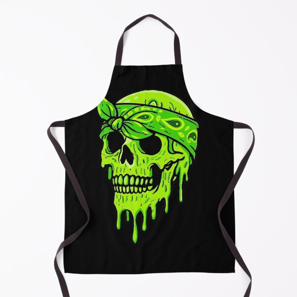 Item preview, Toxic Drip Skull designed and sold by WOLFOFODIN87.
