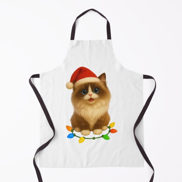 Item preview, Christmas Ragamuffin Cat designed and sold by Sillytoe.