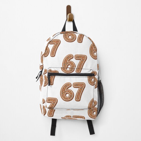Item preview, 67 Gingerbread Cookie Design – Cute Christmas 6-7 Trend Meme Art designed and sold by Ojo de Loca.