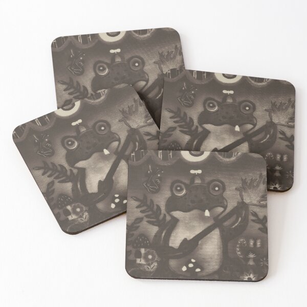 Item preview, Mystical Forest Frog Guardian (Smoked out) designed and sold by DRINKWATERINC..