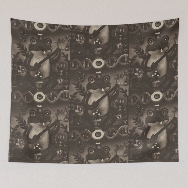 Item preview, Mystical Forest Frog Guardian (Smoked out) designed and sold by DRINKWATERINC..